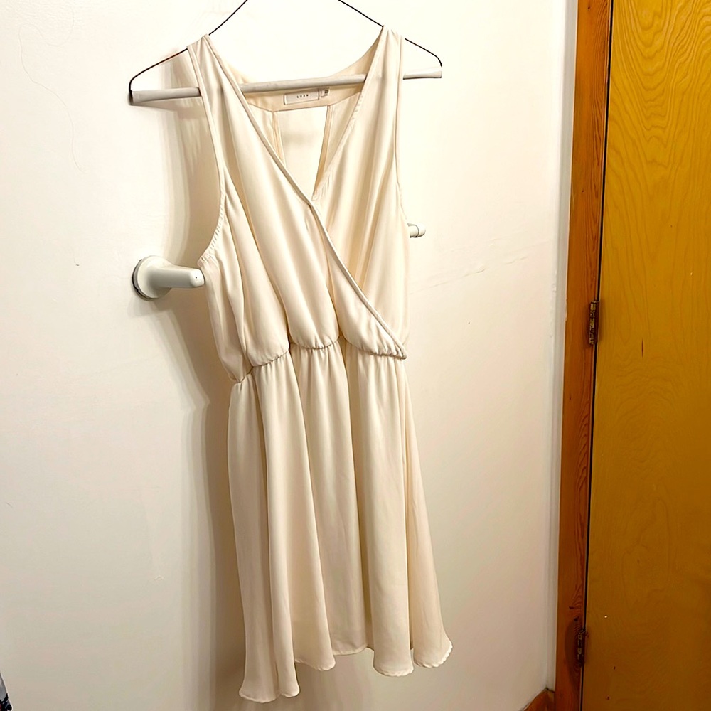 White dress, size large